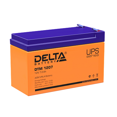 Delta DTM 1207 (12V / 7.2 Ah)